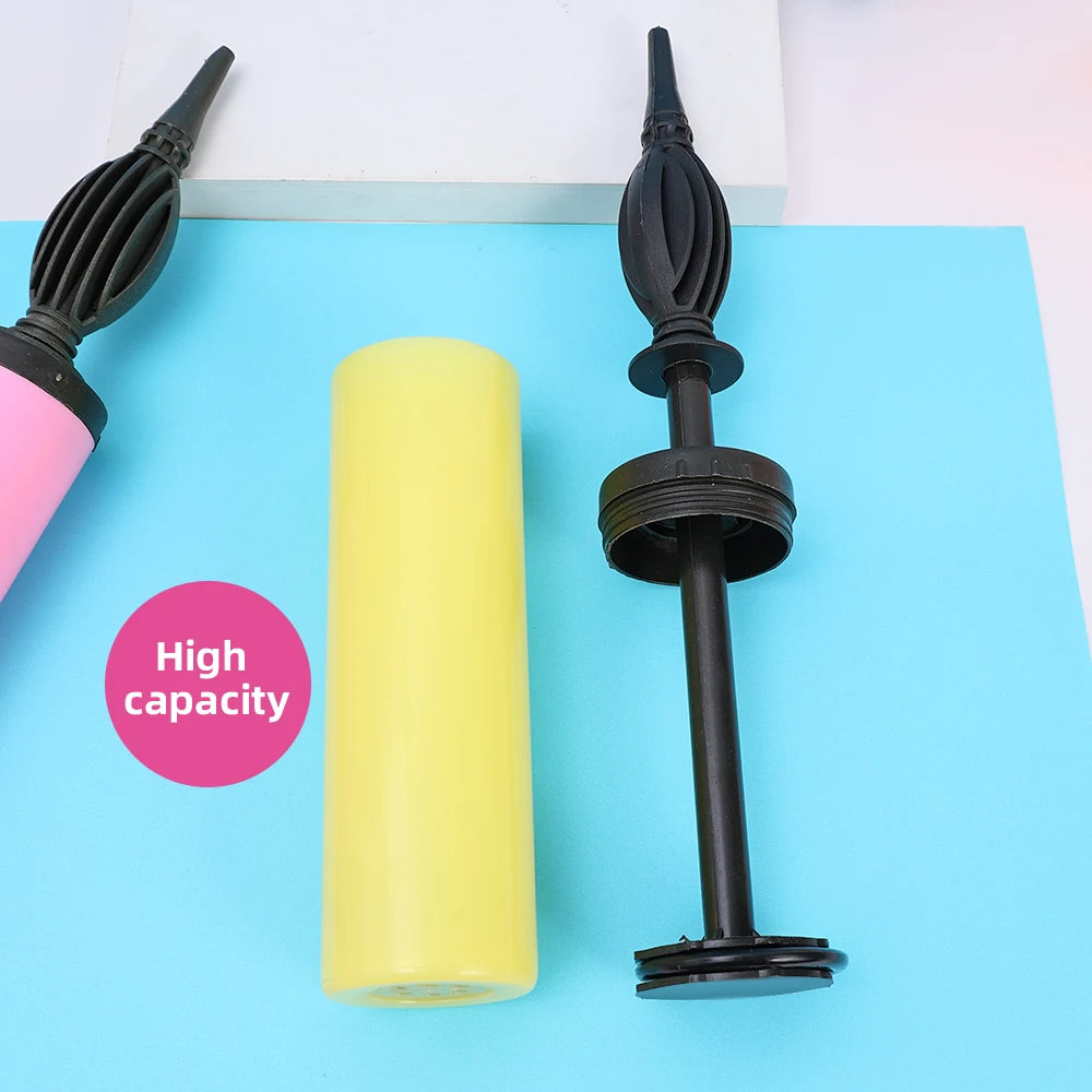 Balloon Pump Hand Push Balloon Inflater Birthday Party Wedding Supplies Quality Balloons Air Pump Accessories Home Decoration