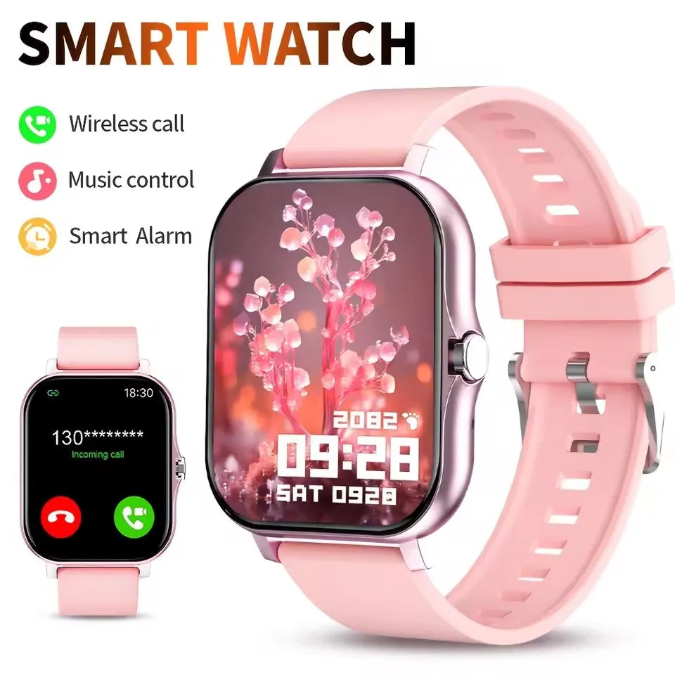 Outdoor Health Smart Watch 2026 Heart Rate Sleep Monitoring Bluetooth Call Notifications & Rejection Sports Mode Smartwatch H10
