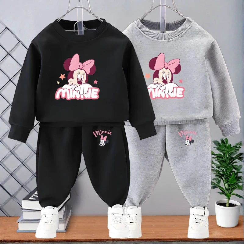 Girls’ Two-Piece Hoodie and Trousers Set