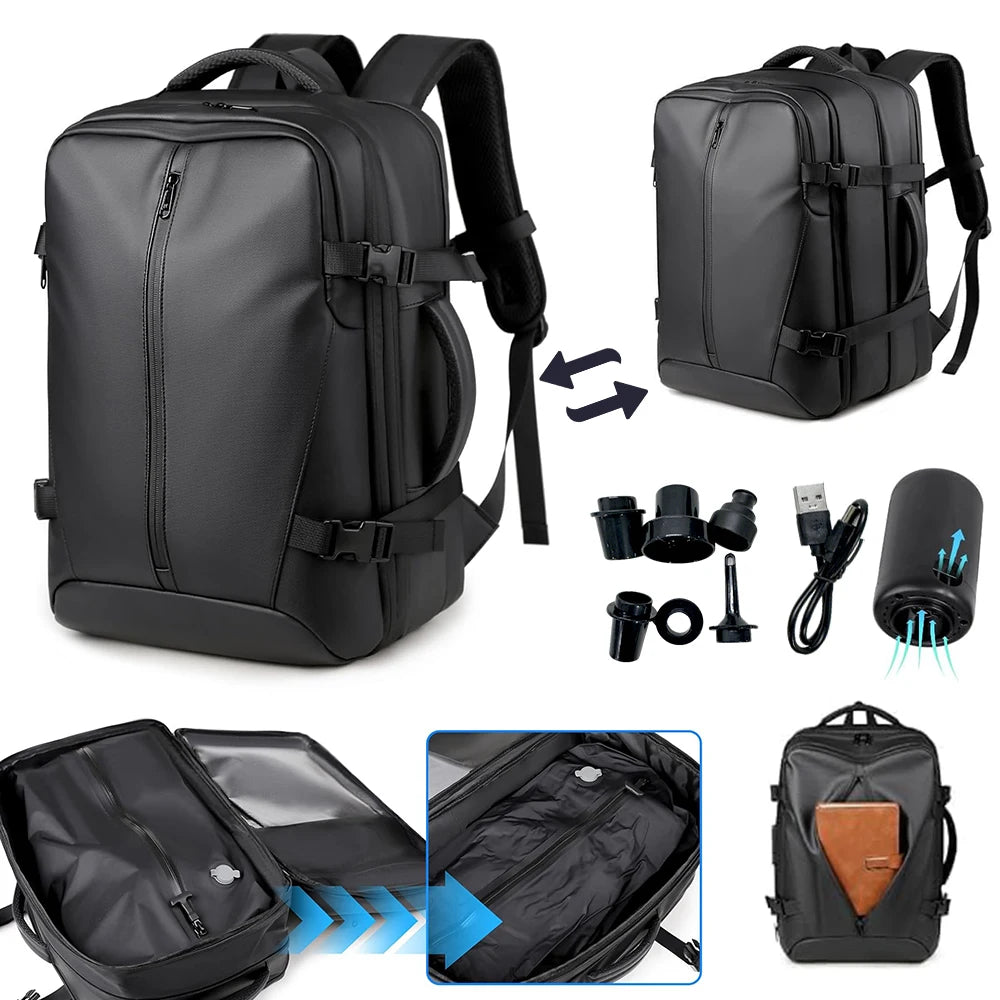 Zaino da viaggio espandibile con scomparto laptop, 20–35 L