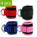 Adjustable Ankle Cuffs with Double D-Rings for Cable Training