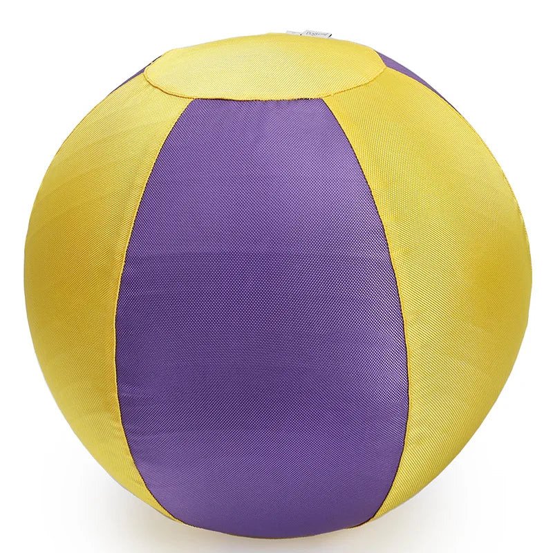 Mascota | Juguete para lanzar para perros, pelota grande inflable de poliéster duradero, para masticar, dentición, aburrimiento y entretenimiento autónomo, resistente