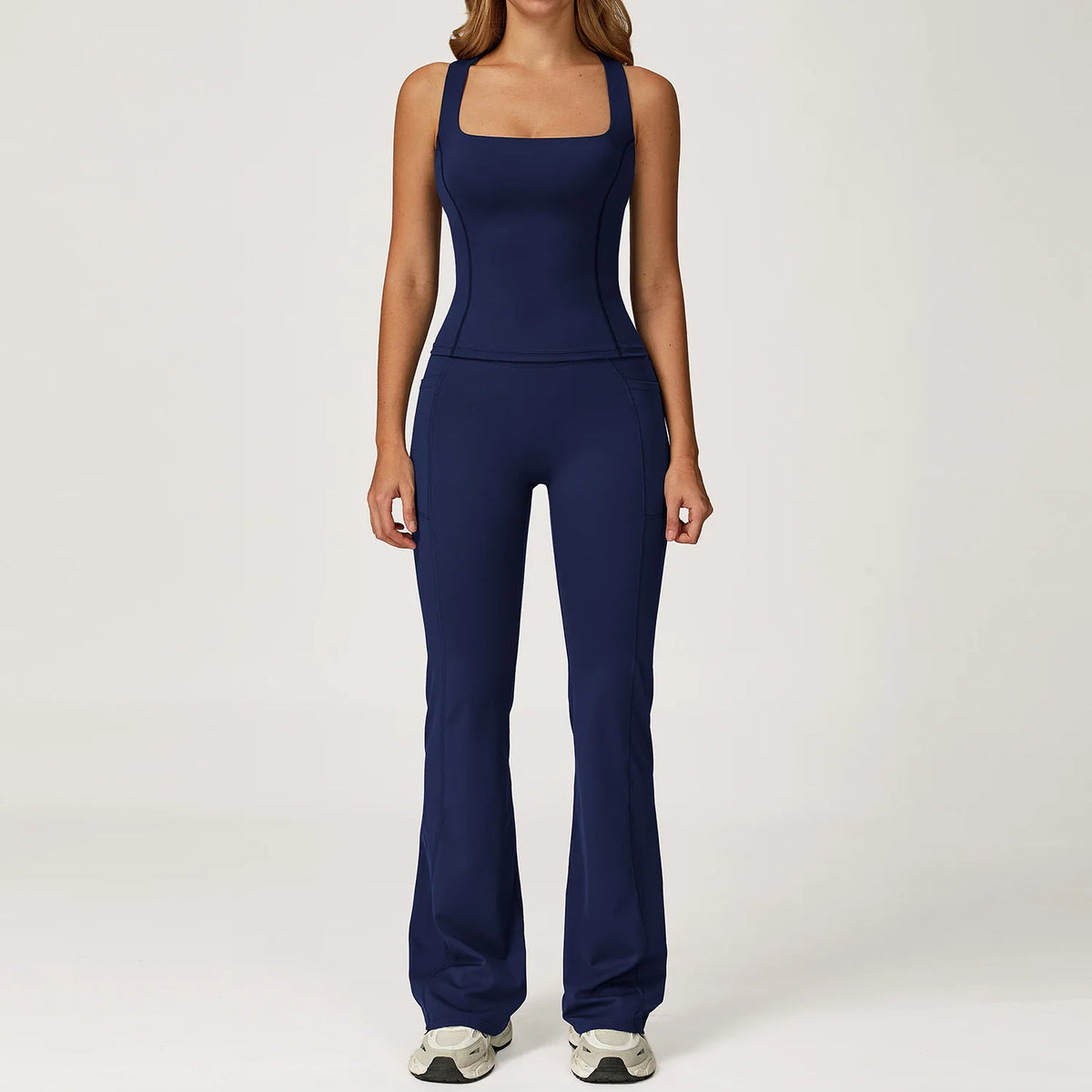 Ensemble yoga femme, 2 pièces, haut et legging
