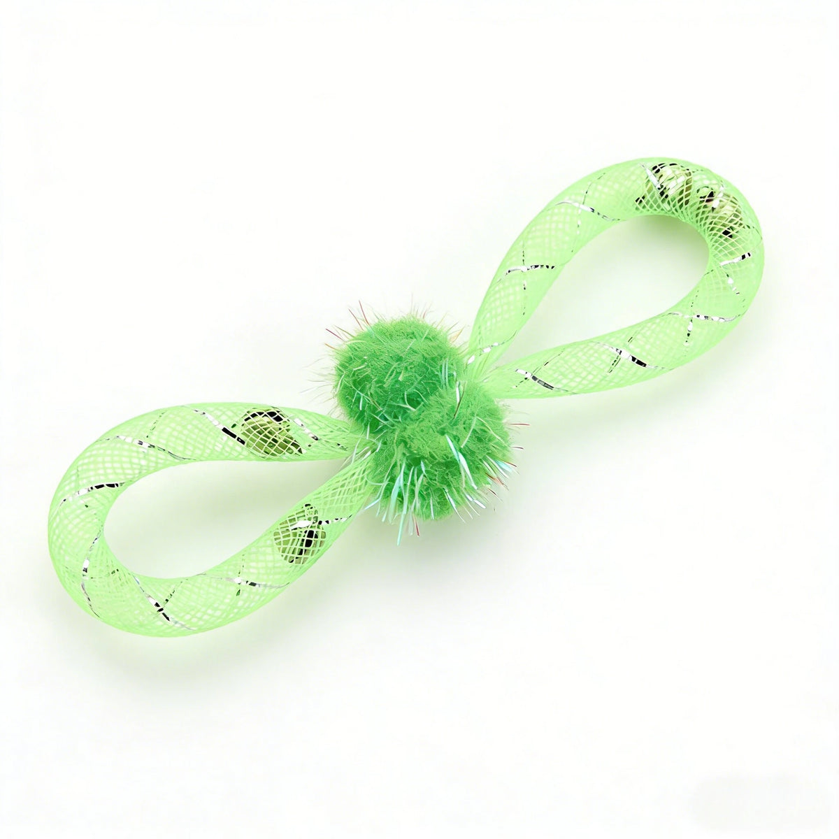 Pet Toy, Cat Teaser Toy with Bell, Interactive Cat Toy for Independent Play and Boredom Relief, Scratch- and Bite-Resistant