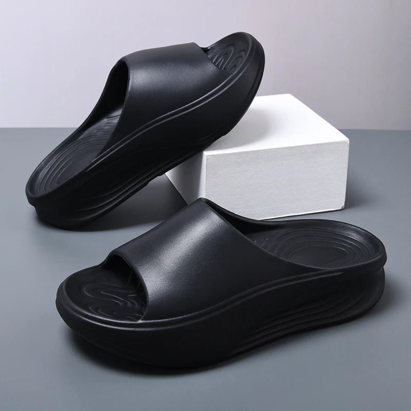 Tongs d’été tendance pour homme, semelle épaisse antidérapante, pour le sport et les activités aquatiques, résistantes à l’usure, idéales pour la plage