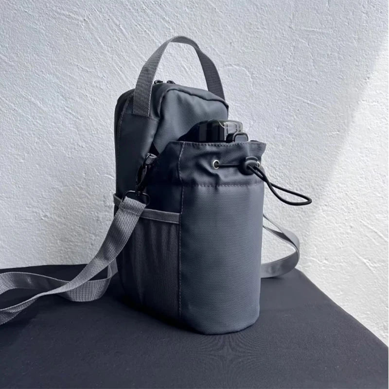 Magnetic Crossbody Water Bottle Holder for Fitness and Running