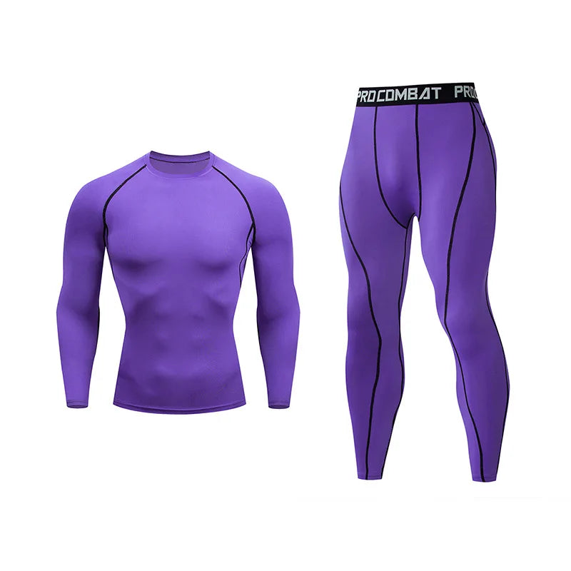 Completo sportivo uomo YOUONGWEAR aderente