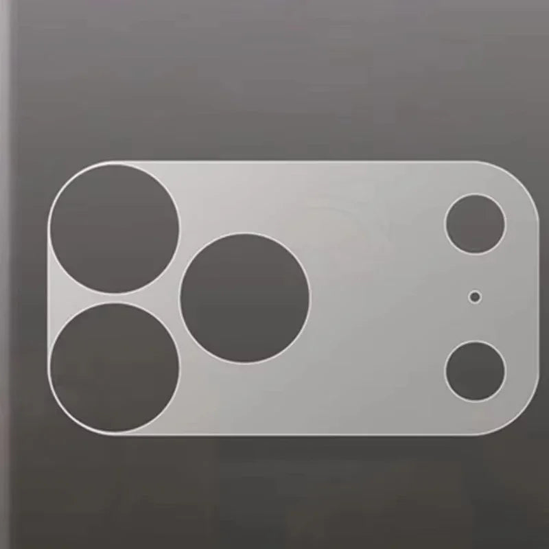5pcs HD Transparent Matte Camera Protector for IPhone 18 17 Pro Max 18 17 Pro Full Cover Clear Backplate Lens Film Cap