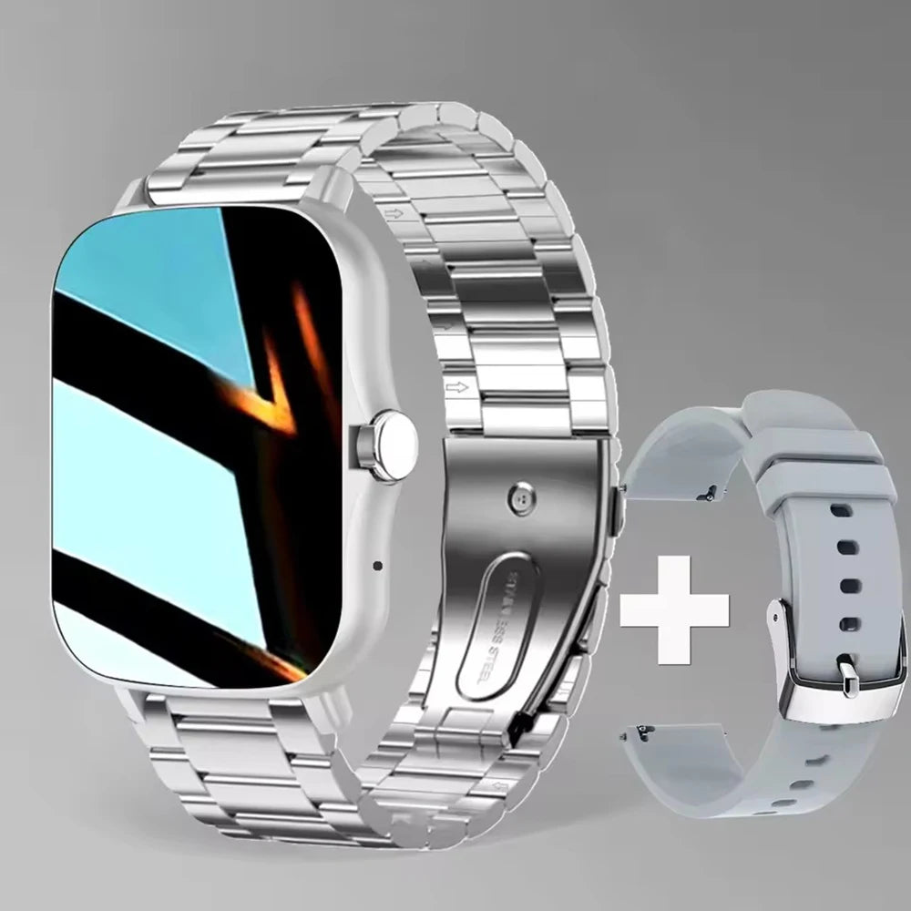 2027 New 1.83"Screen Smart Watch for Men Women Gift Full Touch Screen Sports Fitness Watch Bluetooth Call Digital Smartwatch H10