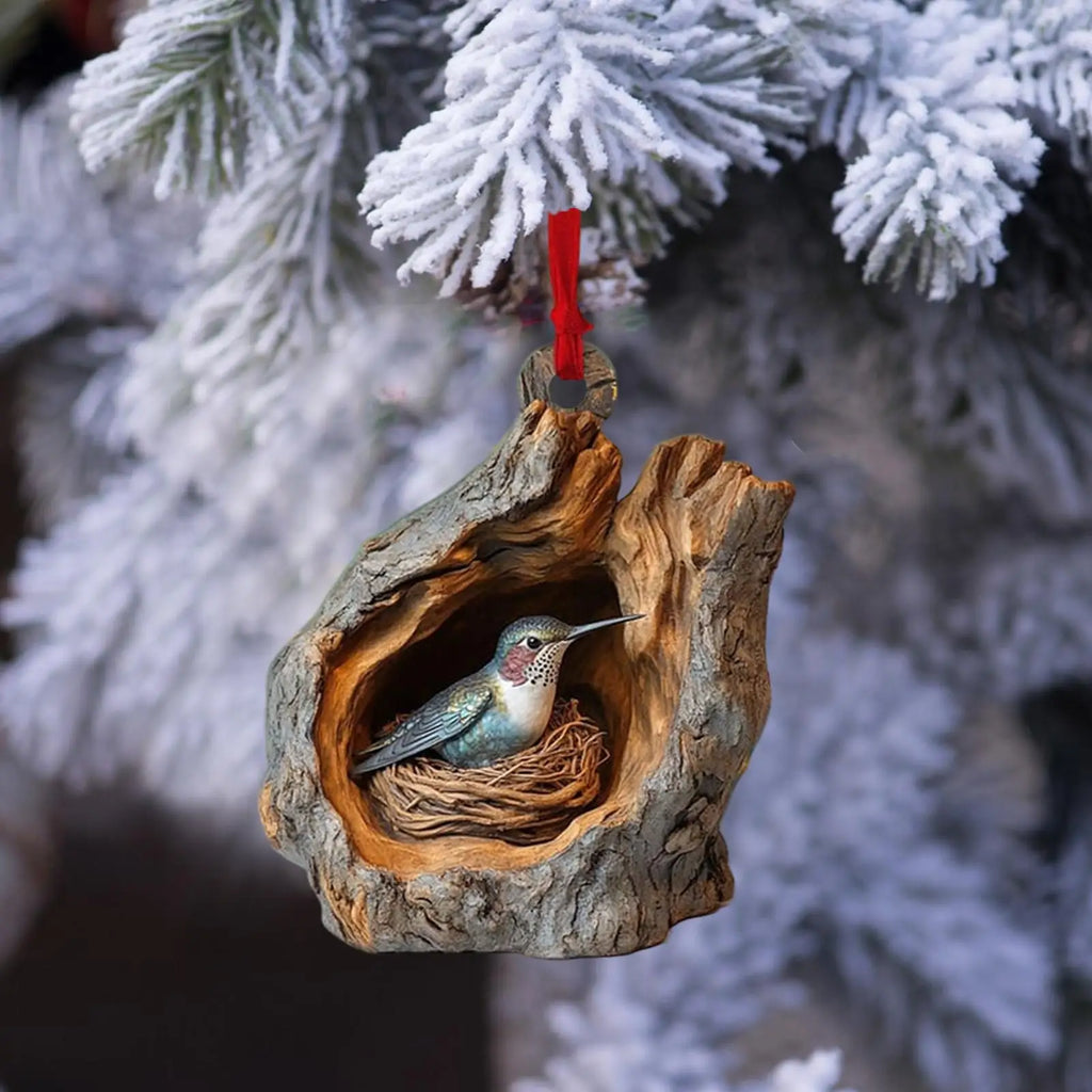 Christmas Acrylic Animal Ornaments 2025 Christmas Tree Pendant Seasonal Decor for Tree Hanging Xmas Navidad Party Supplies