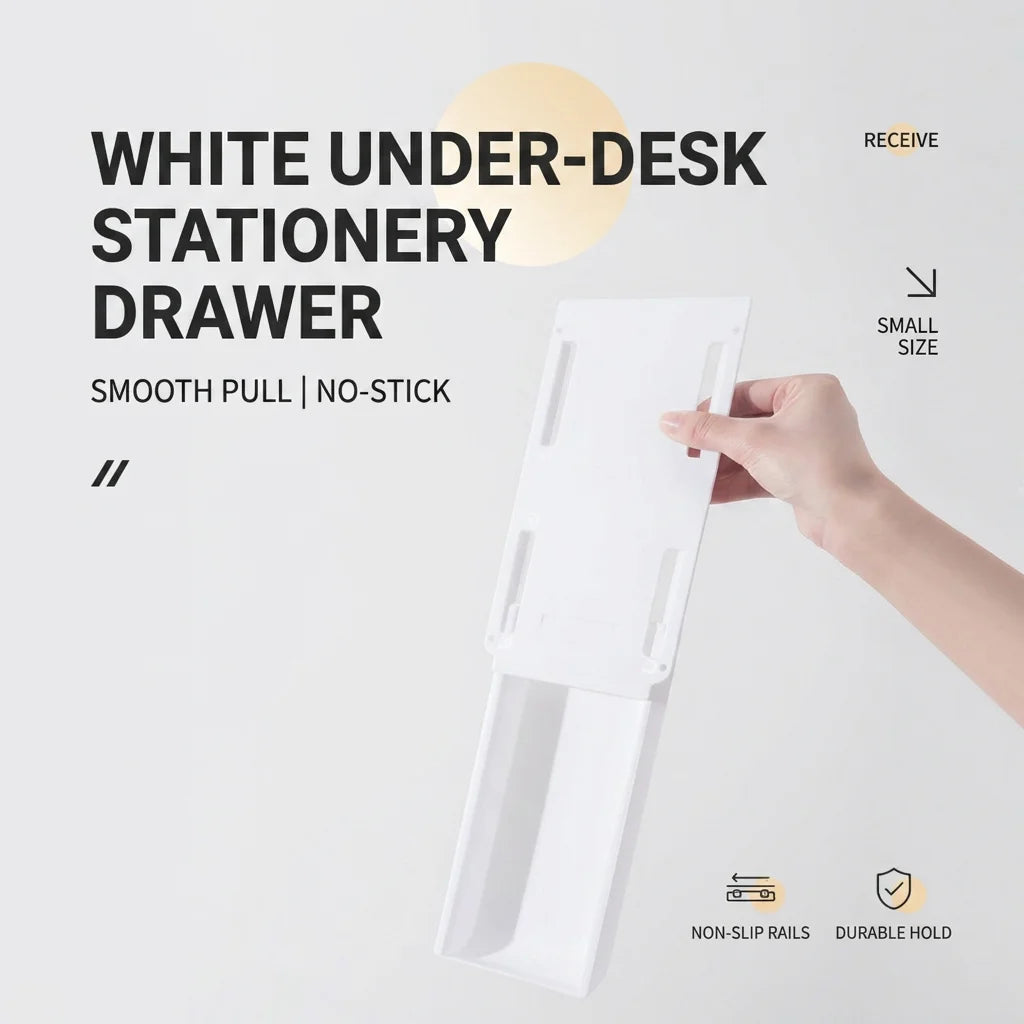 ABS Under-Desk Pull-Out Drawer