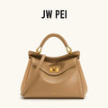 JW PEI Lucia Top-Handle Bag Luxury Designer Crossbody Shoulder Bag for Women Elegant Turn Lock Vegan Leather Messenger Purse 03