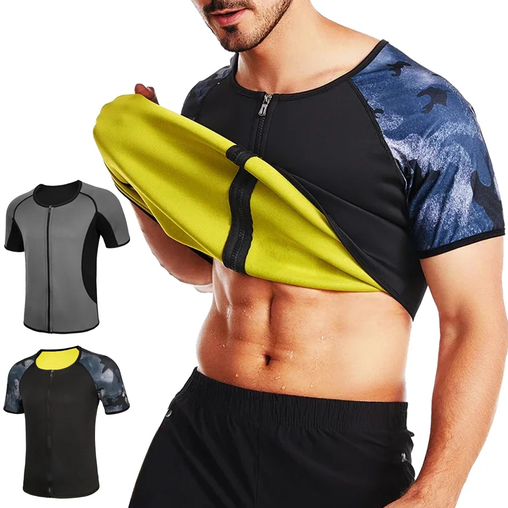 Maglia sportiva uomo a maniche corte