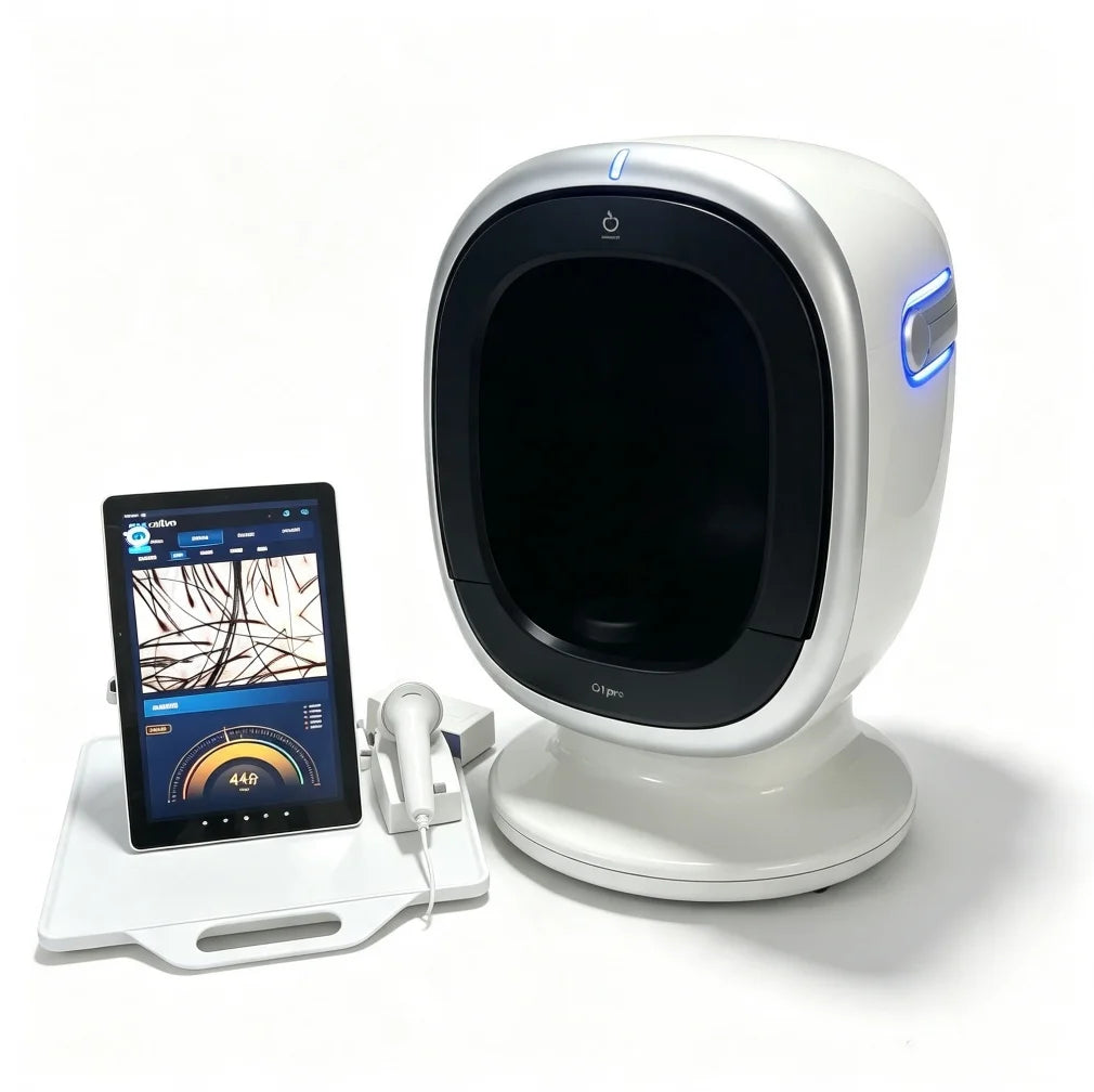 O1pro tragbarer 3D-KI-Scanner für Gesicht und Kopfhaut, multifunktionales Analysegerät und professionelles Hautdiagnosegerät für Kosmetikstudios