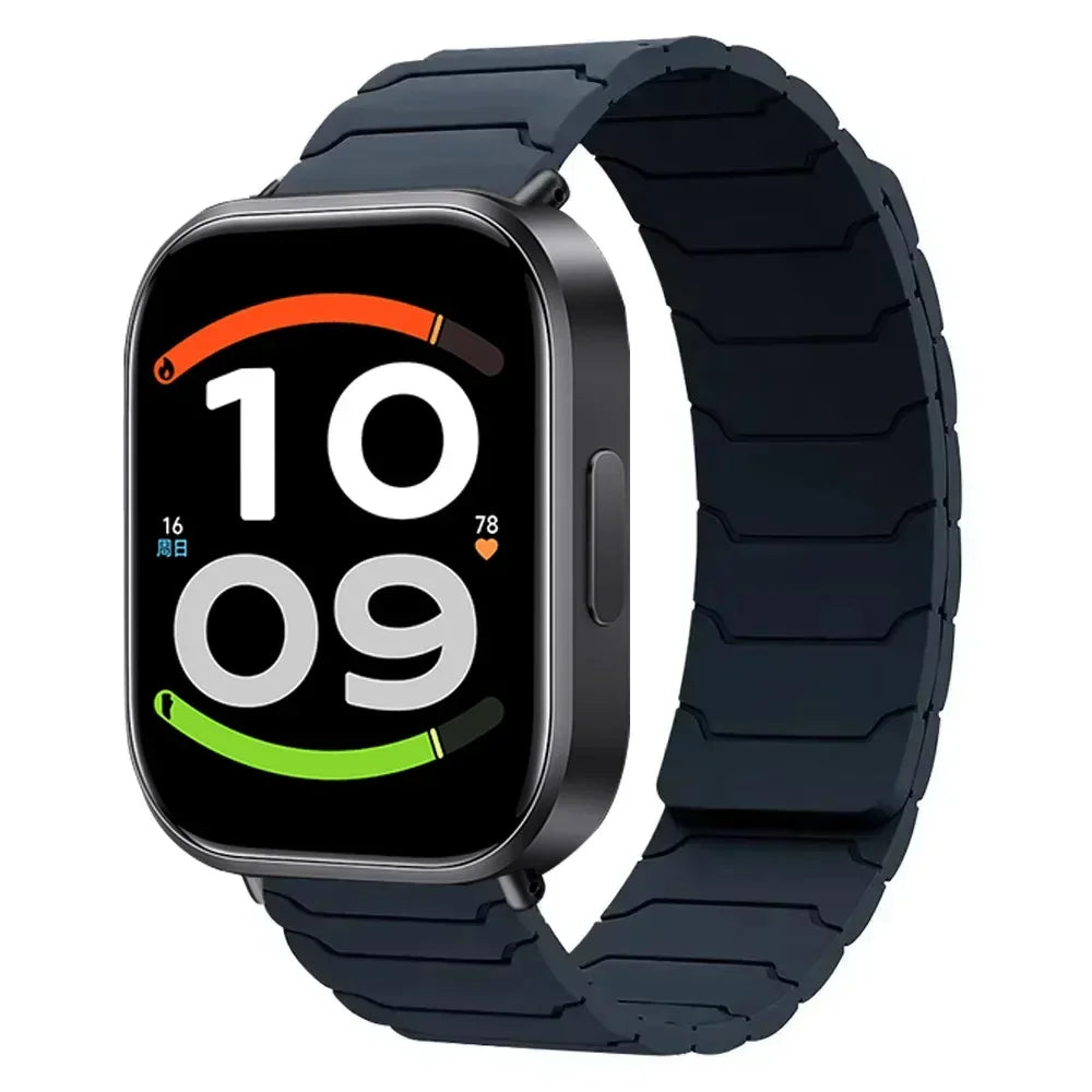 Sports Silicone Strap For Redmi Watch 6 Active 6 Lite 6 5 4 Magnetic Bracelet Xiaomi Mi Band 10 Pro/9 Pro/8 Pro Watchband Correa