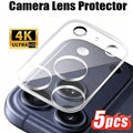 5Pcs Tempered Glass Camera Lens Screen Protector for iPhone 17 18 Pro Max Air 16 Plus 15 14 13 Mini 17Pro Protection Film