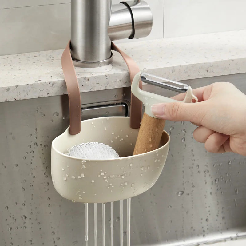 Soporte de silicona para esponjas de cocina, organizador de baño para jabón, cesta de drenaje, rejilla de secado y accesorios de almacenamiento