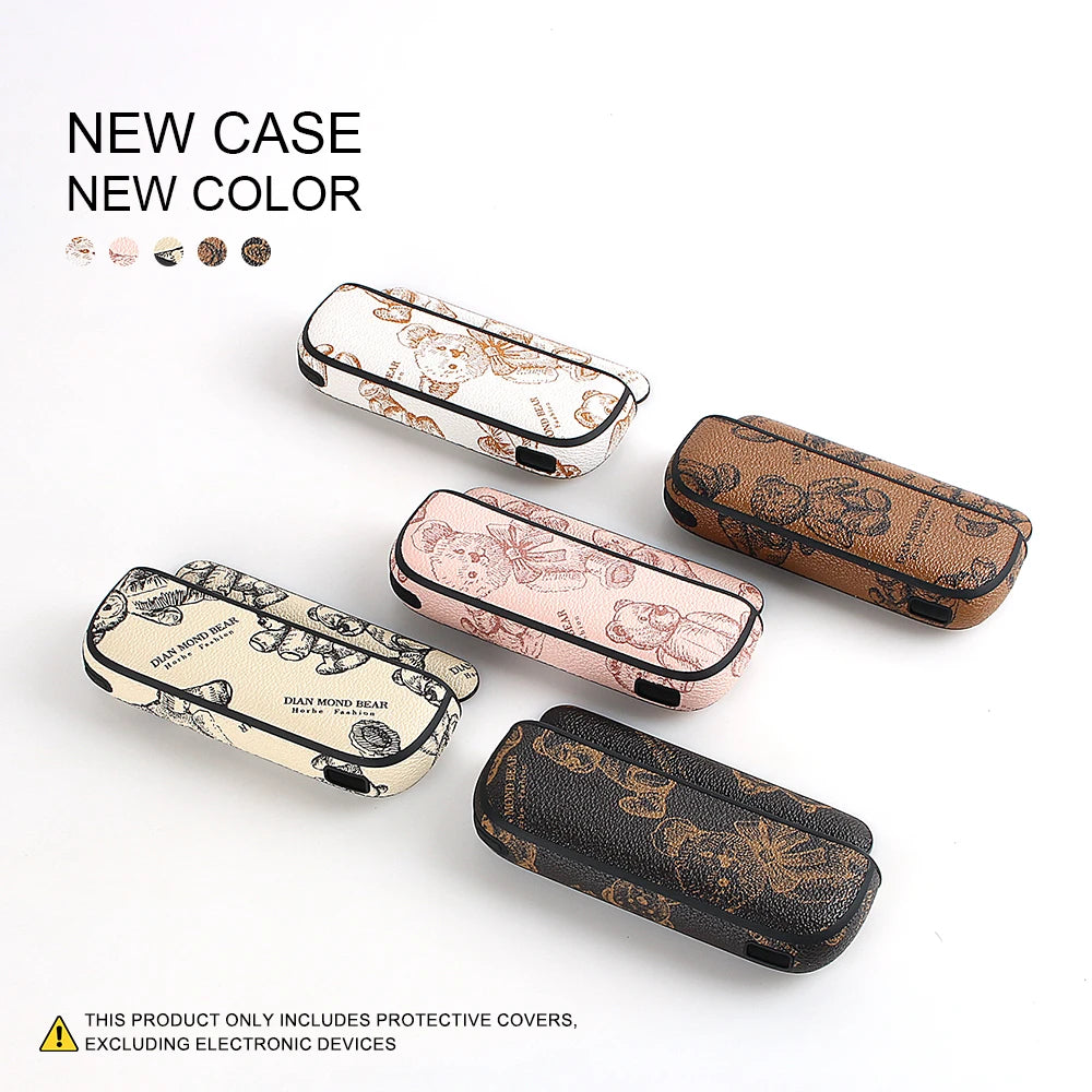 La funda protectora de piel sintética es adecuada para ILUMA. Es un accesorio protector moderno y de tendencia para cigarrillos electrónicos.
