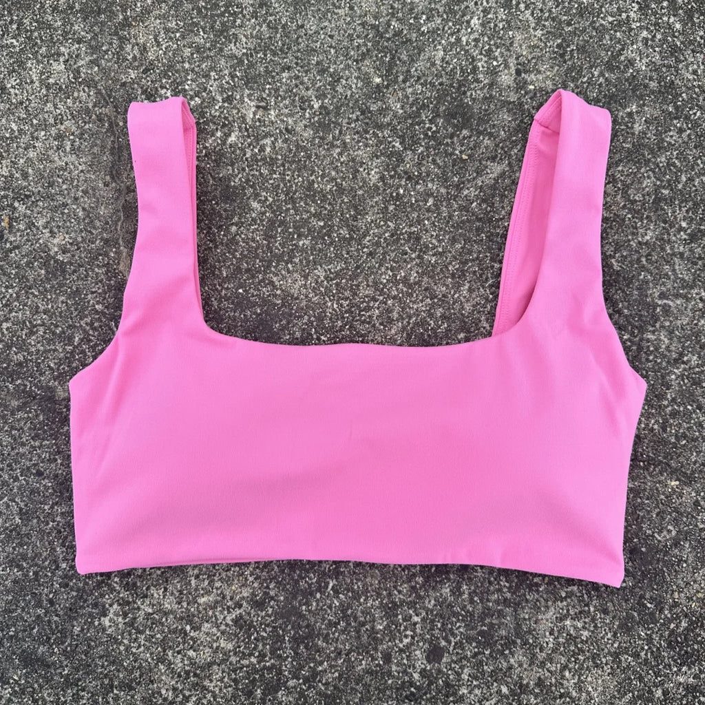 Women’s Nylon and Spandex Sports Bra for Yoga and Fitness