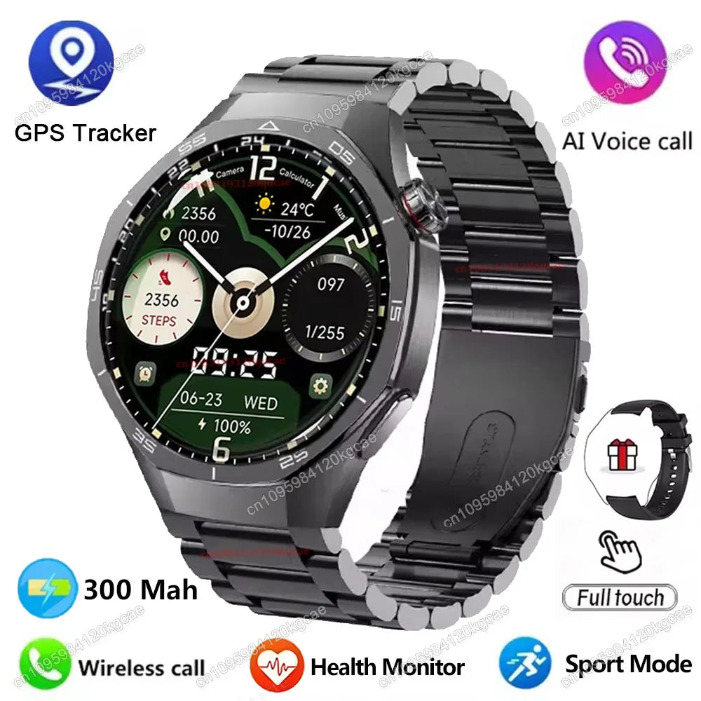 2026 New Men's Smart Watch 1.52 HD Display Health Tracking Bluetooth Call Voice Assistant Sports IP68 Waterproof Smartwatch Ht30
