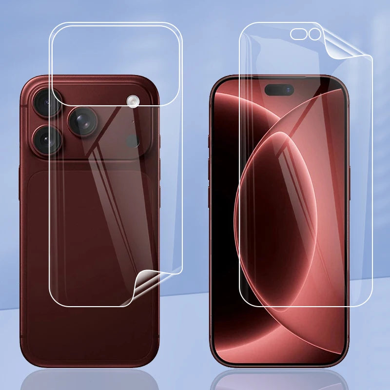 For Apple iPhone 18 Pro Max 18Pro Clear / Matte Anti-Fingerprints Hydrogel Full Cover Soft Screen Protector Film