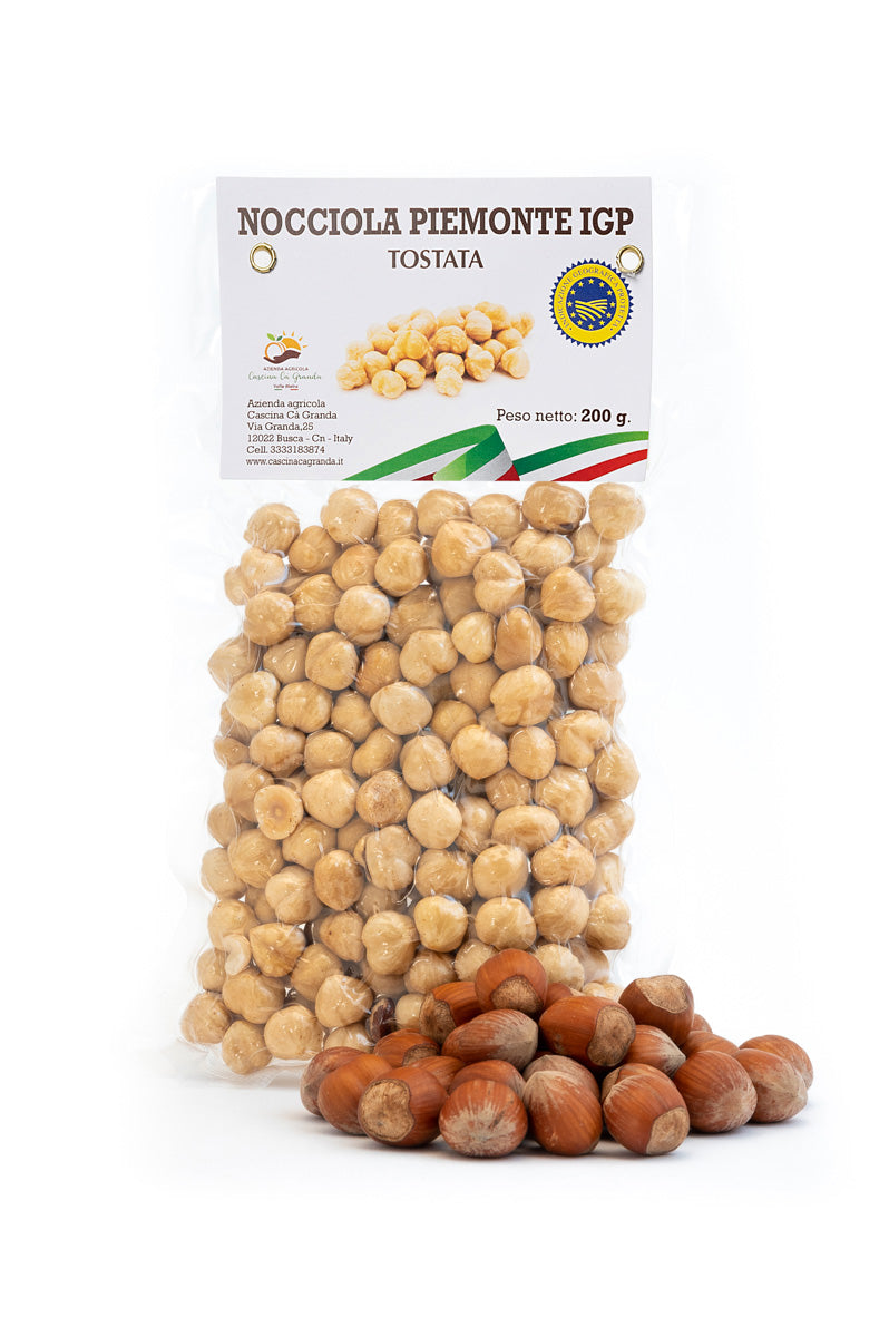 Roasted Piedmont PGI Hazelnuts 200 g