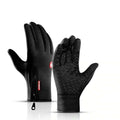 Gants de cyclisme d'hiver, avec fonction tactile